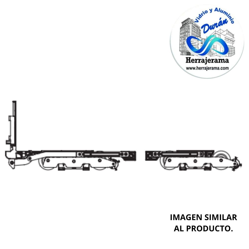 HERRALUM 3V59000102 PAL ELEVABLE SET DE CARROS 300 KG