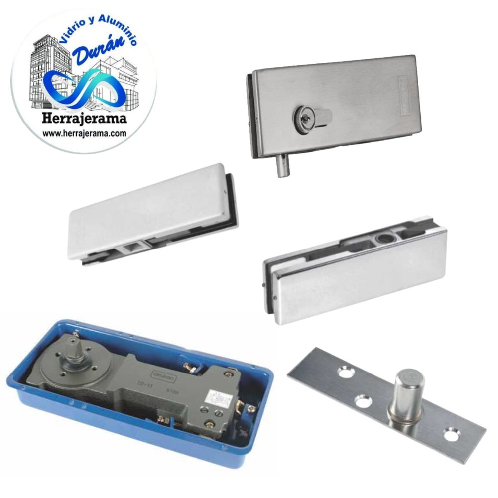 BRUKEN KIT DE ACCESO CON BISAGRA HIDRÁULICA PARA 120 KG SATÍN, MX66890