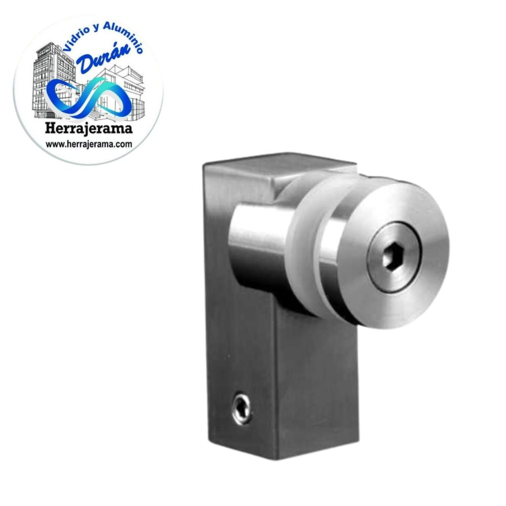 CONECTOR MURO VIDRIO SOPORTE CUADRADO MX67599