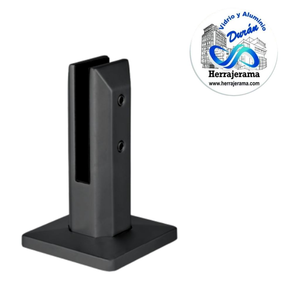 MINI POSTE CUADRADO, PARA BARANDALES DE CRISTAL TEMPLADO MX67727