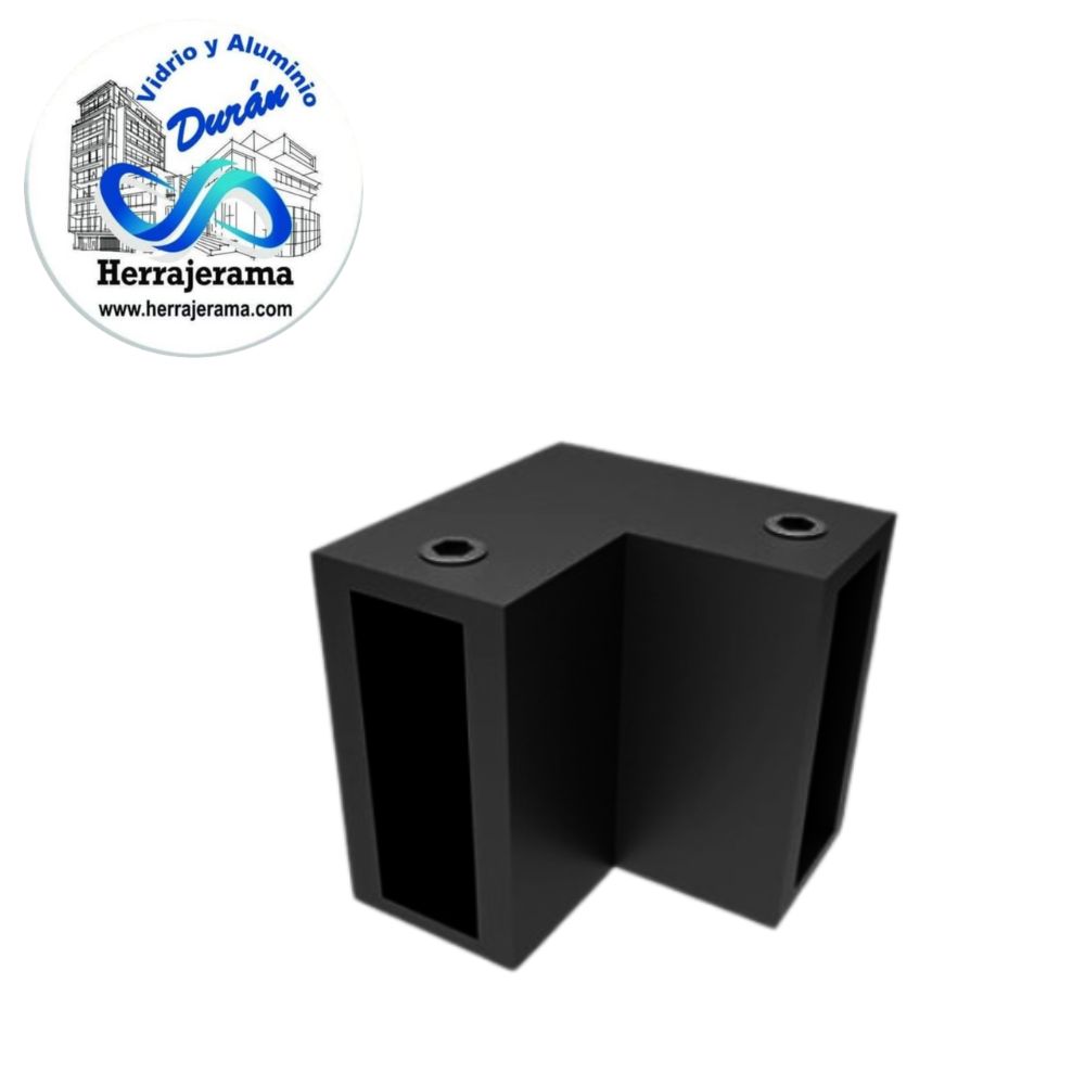 CONECTOR PARA TUBO RECTANGULAR A 90°. MX67254