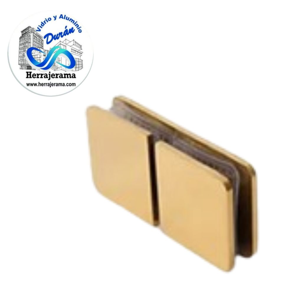 AXCENT CLIP VIDRIO/VIDRIO 180º