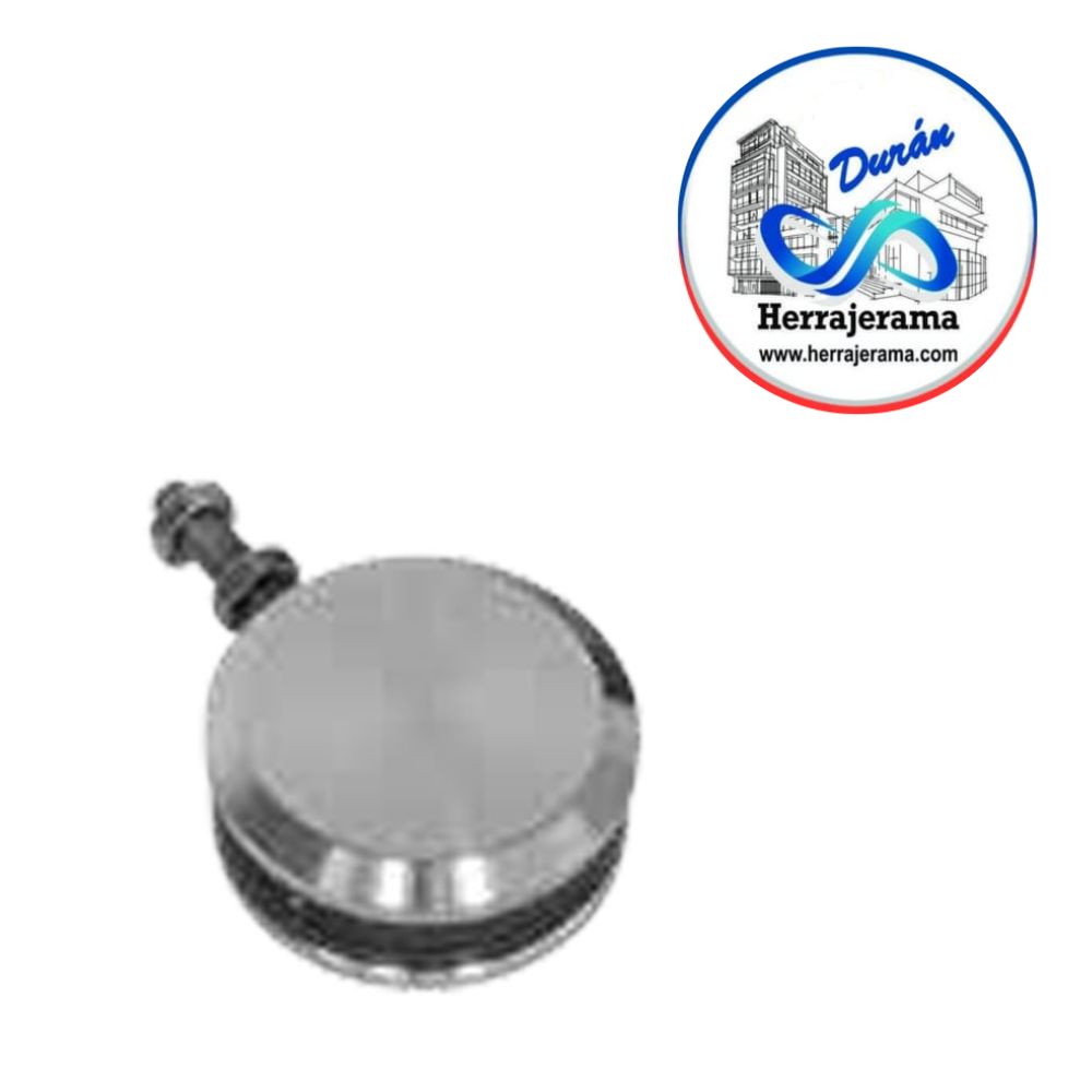 BRUKEN HERRAJE CIRCULAR PARA CLOSET BRK9600 DE SUJECIÓN DE VIDRIO. MX67180