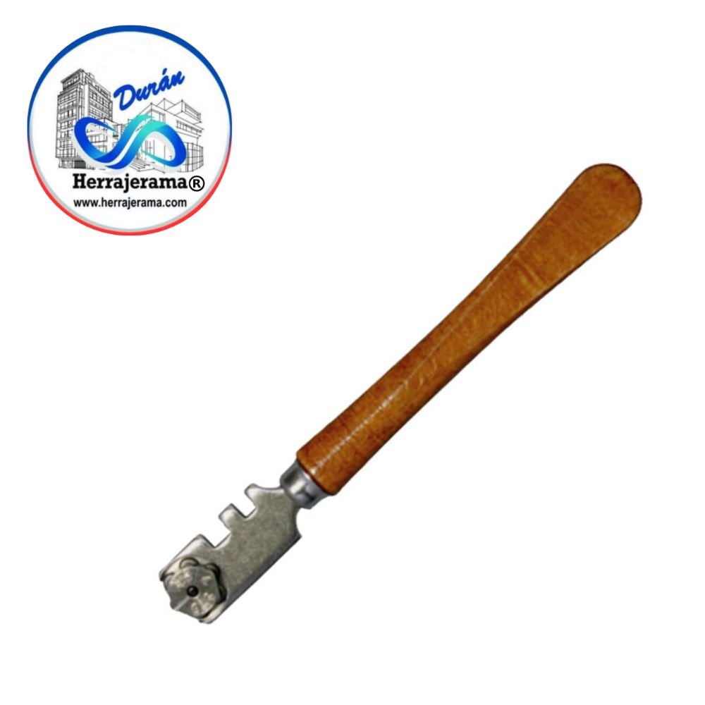 BRUKEN CORTA VIDRIOS MANUAL DE SEIS RODAJAS,MX66015