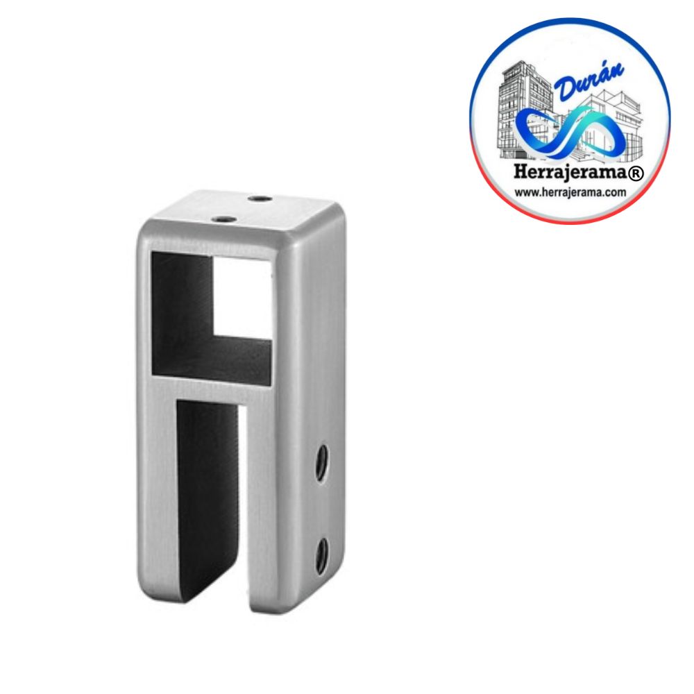 BRUKEN CONECTOR CUADRADO CRISTAL A BARRA SATIN,MX66439