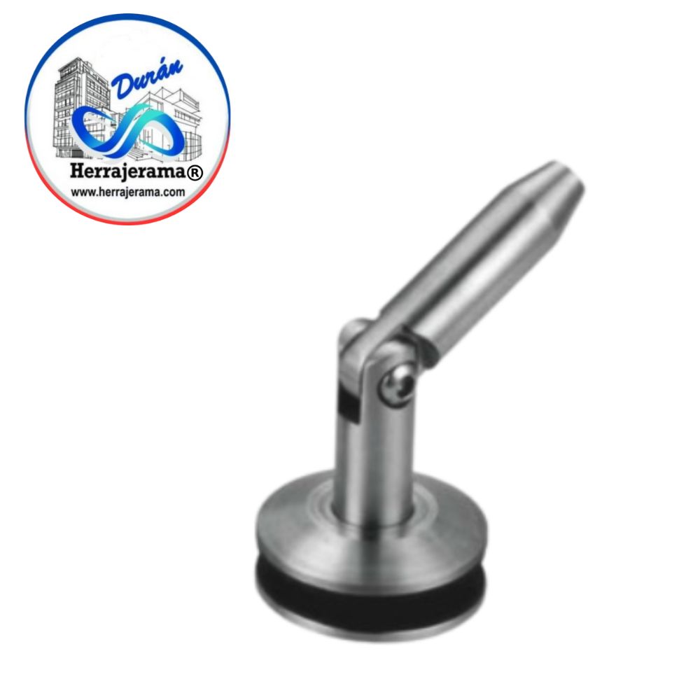 BRUKEN HERRAJE PARA MARQUESINA A VIDRIO SATIN MX66147