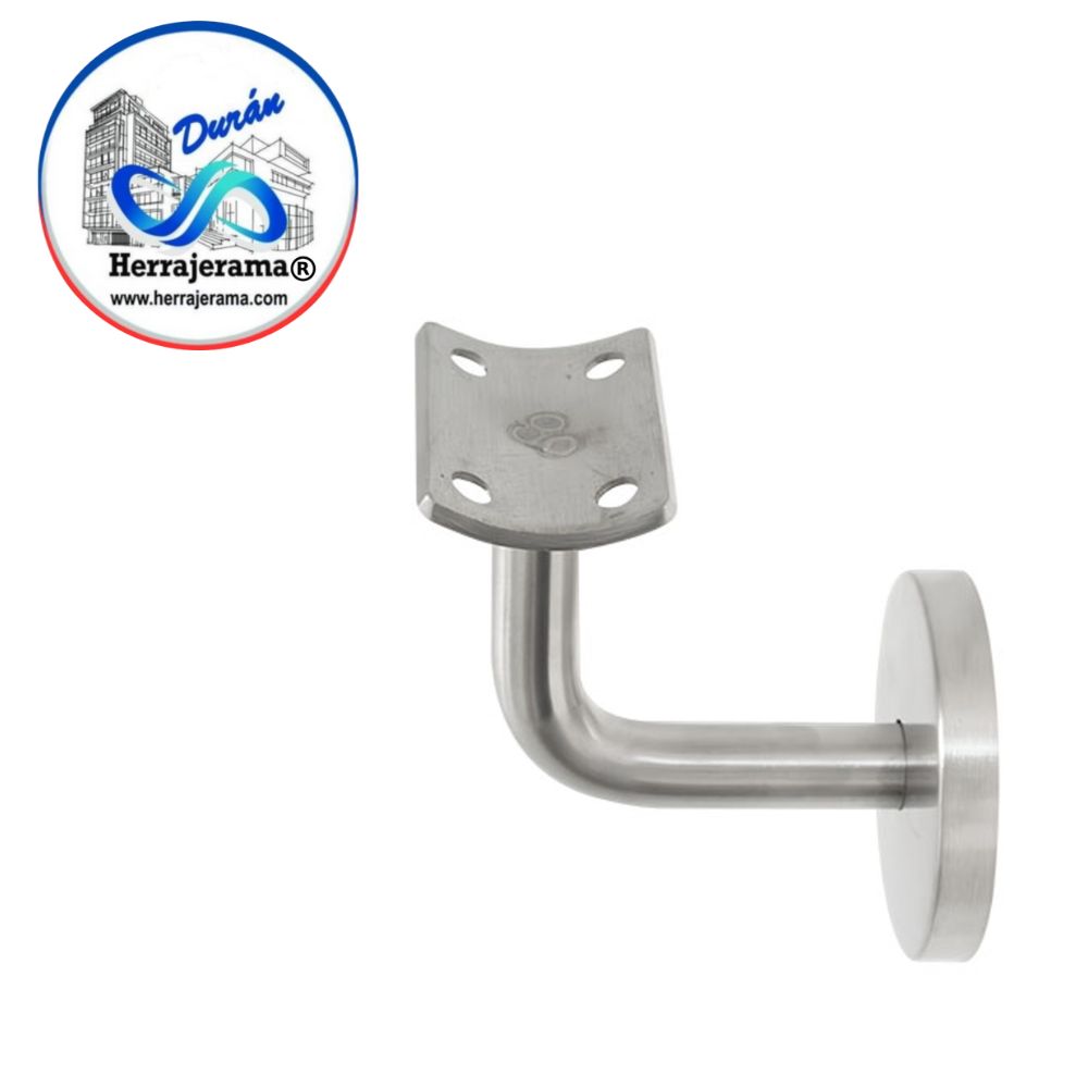 BRUKEN CONECTOR MURO PASAMANOS CORTO, BASE CURVA, MX67883
