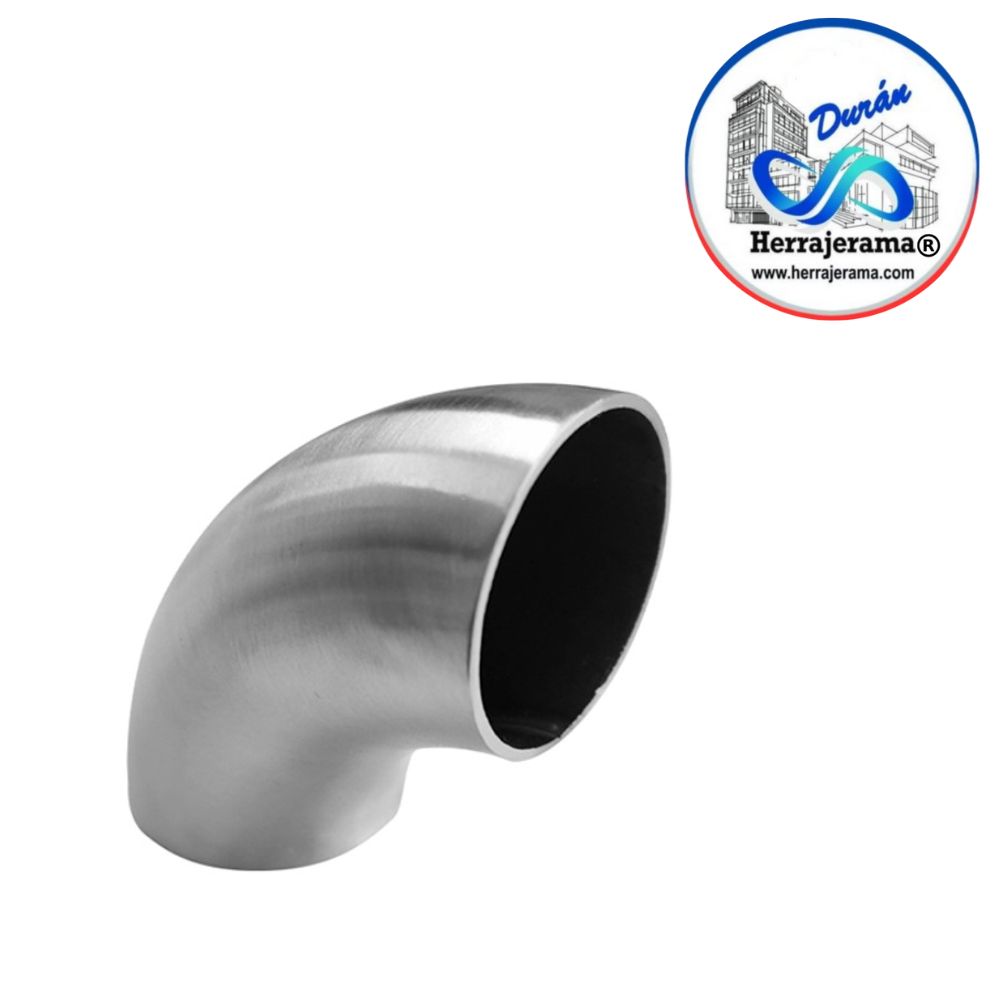 BRUKEN CONECTOR TUBO-TUBO PARA PASAMANOS REDONDO 90°,MX67412