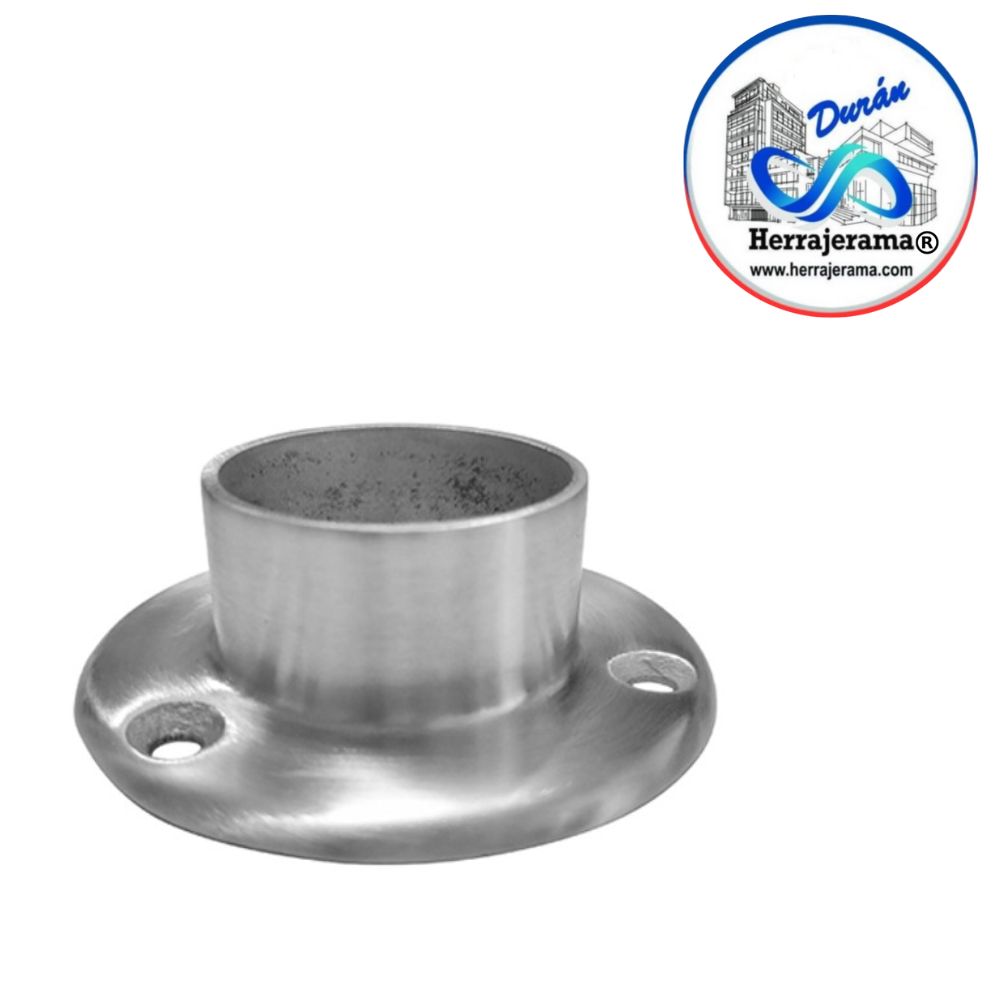 BRUKEN BASE REDONDA PARA POSTE DE BARANDAL,MX67431