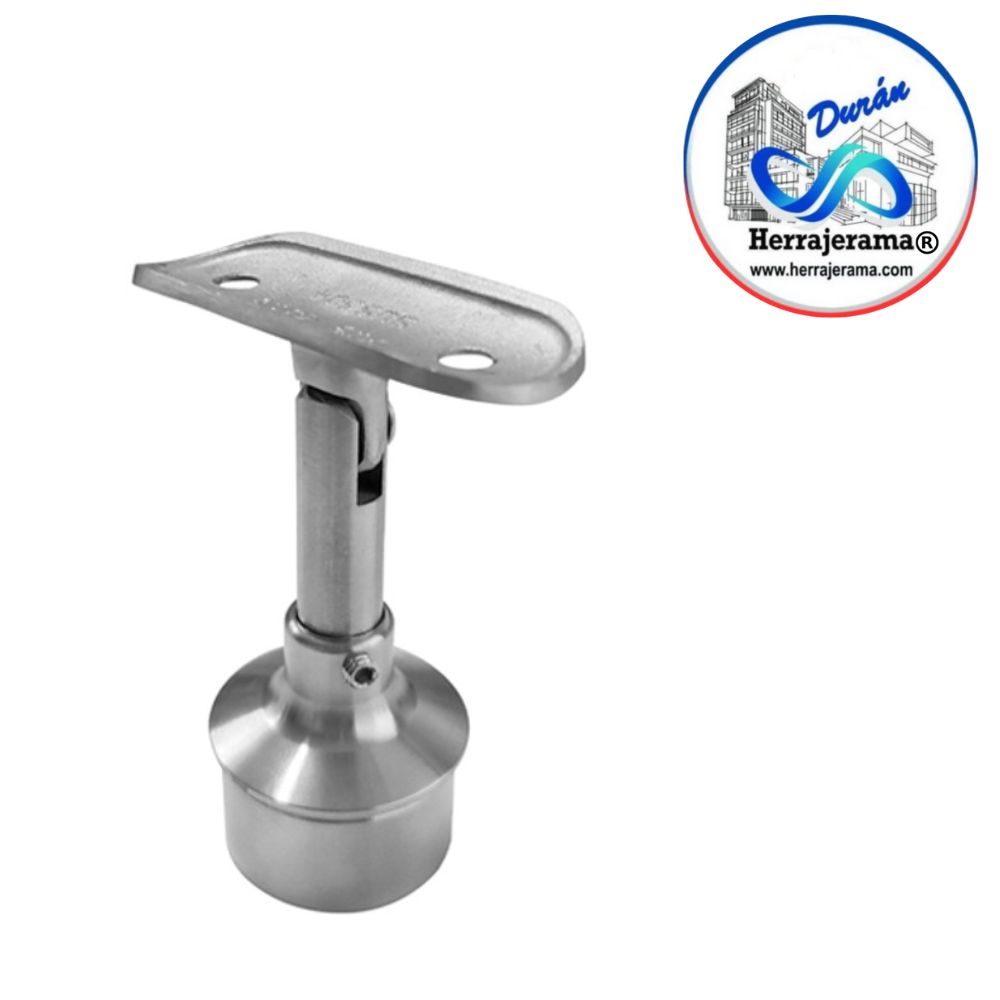 BRUKEN TAPON CON CONECTOR A TUBO PASAMANOS 180° DE 1.5" MX67453