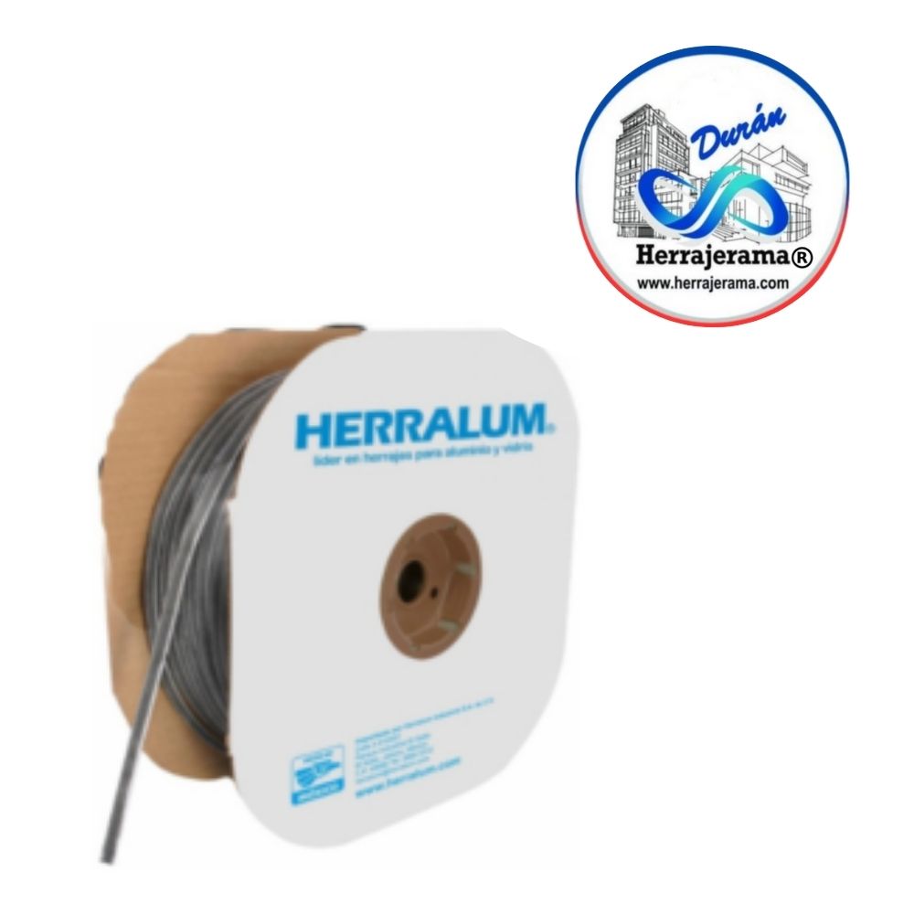 HERRALUM 1343018000 SISTEMA TICLA FELPA 6.0x4.00 MOD BS01 GRIS (MT)