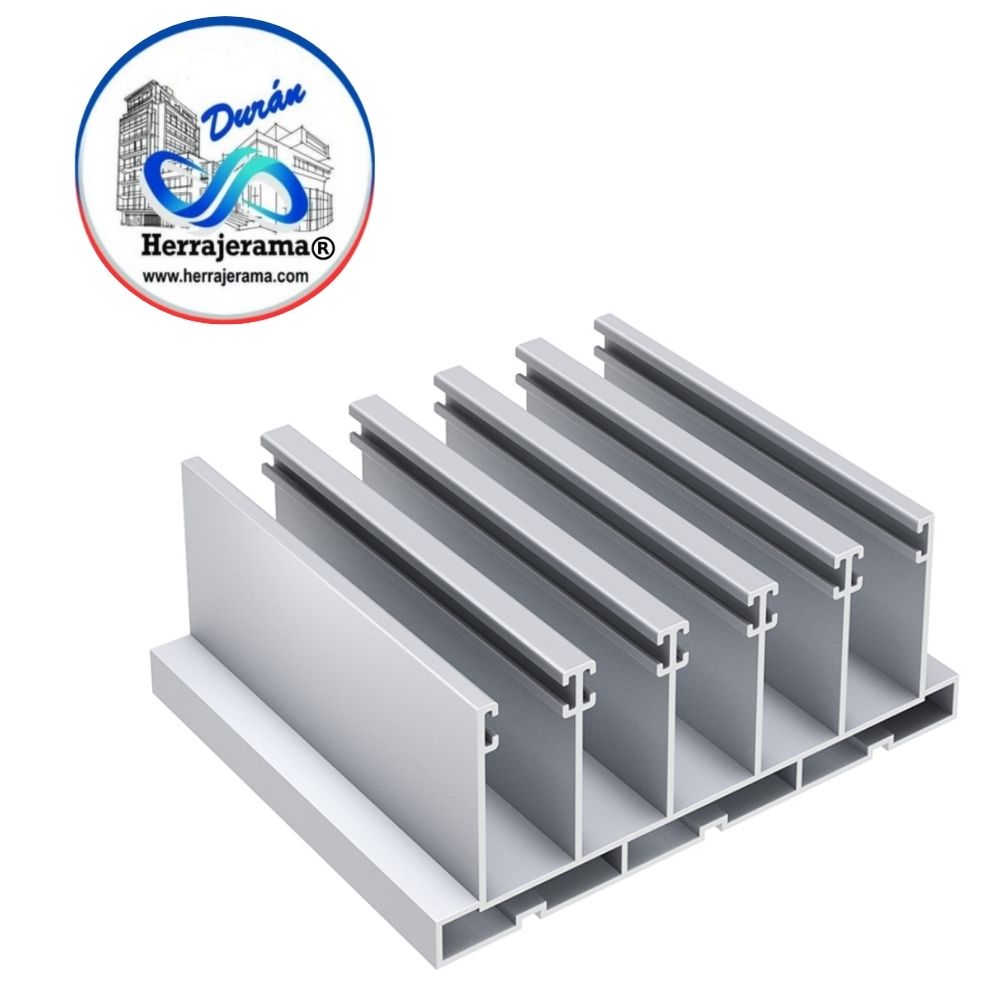 HERRALUM 1343022000 SISTEMA TICLA PERFIL GUIA SUP 6.00MT MOD SCSL02A