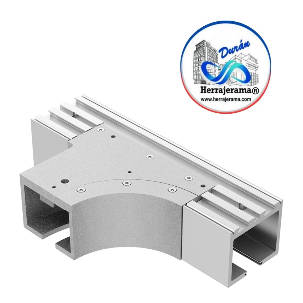 HERRALUM 1360002D0 SAM CONECTOR "T" 90 DERECHO (SWS80T)
