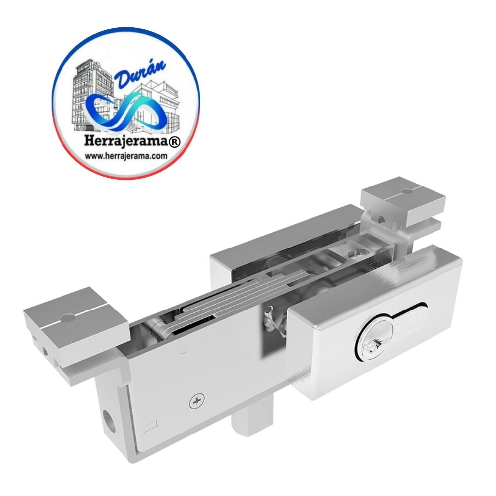 HERRALUM 1360007B0 SAM CHAPA C/CILINDRO P/PERFIL DR-102 (DRL5025B)