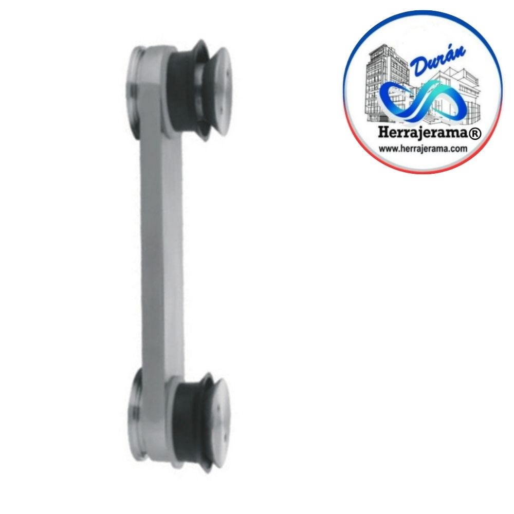 BRUKEN CONECTOR CRISTAL-CRISTAL 180° BASE PLANA MX66411