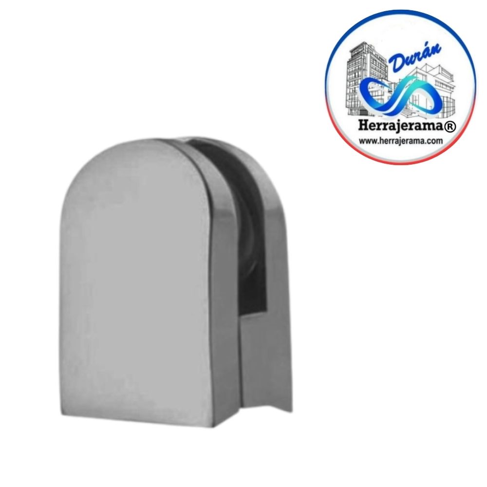 BRUKEN CONECTOR GRAPA BASE CURVA PARA CRISTAL DE 8-10MM. MX66136