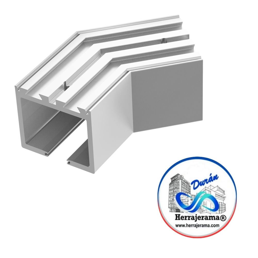 HERRALUM 136200500 SAMIII PERFIL ALUMINIO "L" 135° SISTEMA PLEGADIZO