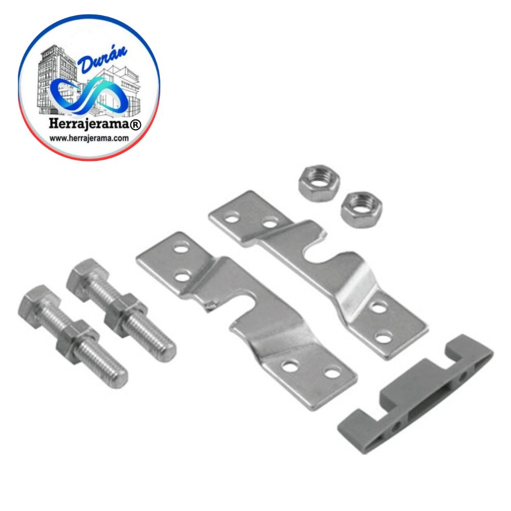 BRUKEN KIT DE ACCESORIOS PARA INSTALACIÓN DE SISTEMA CORREDIZO BRK9600 MX67166