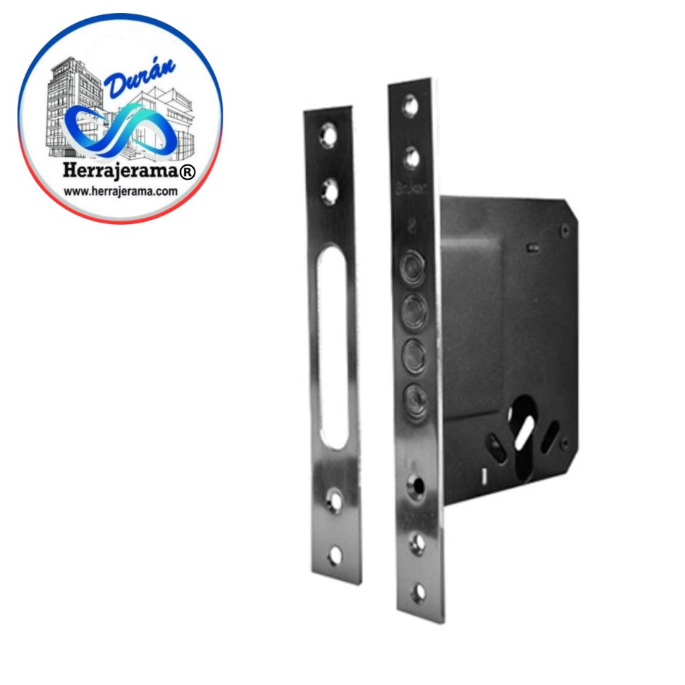BRUKEN CERRADURA CON BULONES Y SIN PESTILLO PARA PUERTAS DE MADERA MX66901