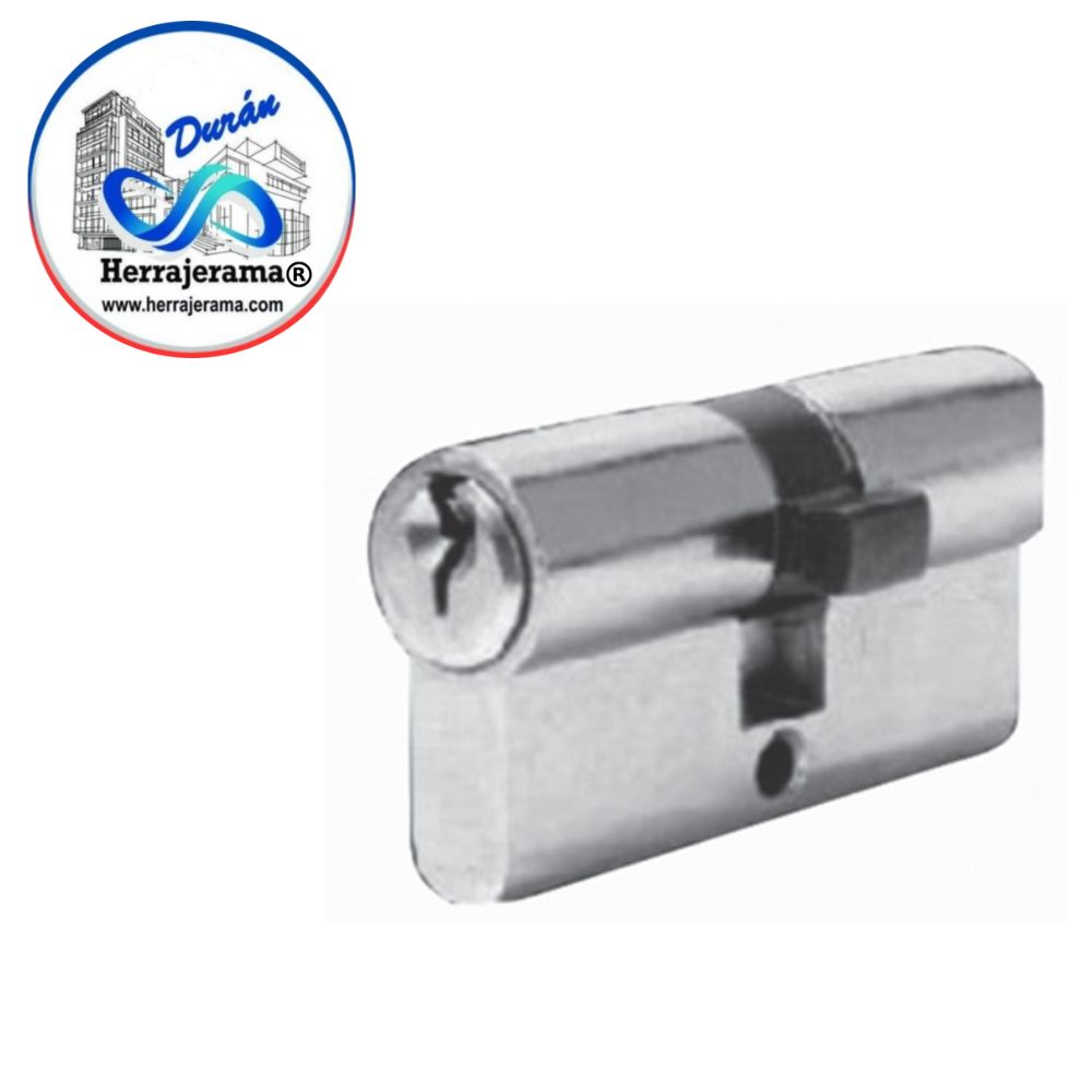 BRUKEN CILINDRO DE SEGURIDAD ESTANDAR TIPO LLAVE-LLAVE,MX66625