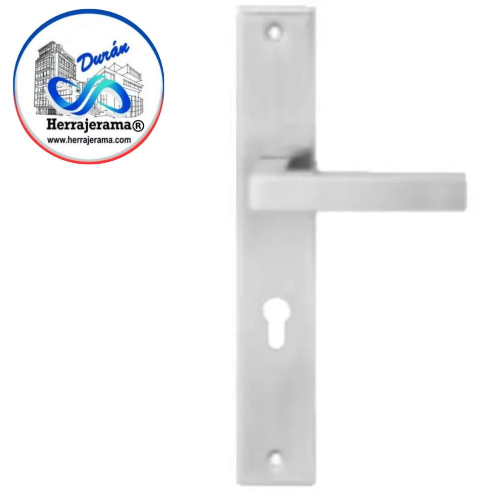 BRUKEN MANIJA CUADRADA "L" CON PLACA RECTANGULAR