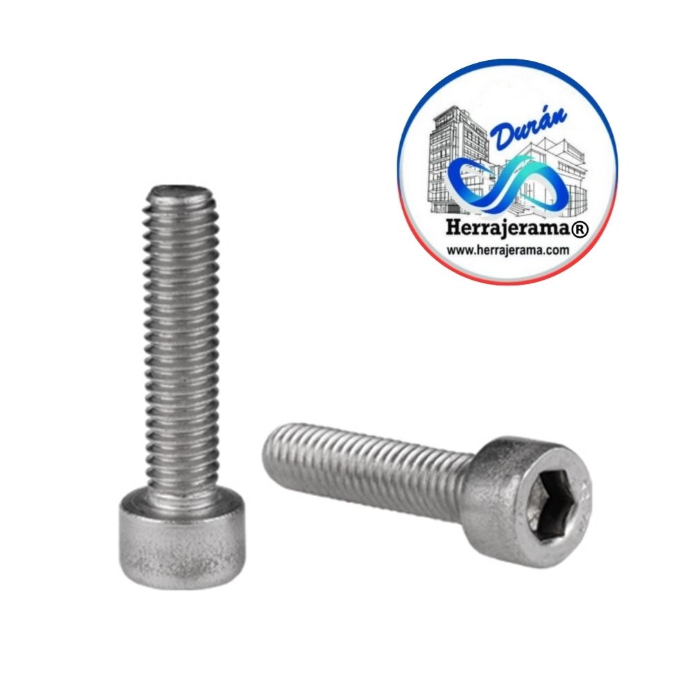 HERRALUM 138002100 ABA BOLSA (10PZ) TORNILLO AC INOX C/C ALLEN M8 DIN