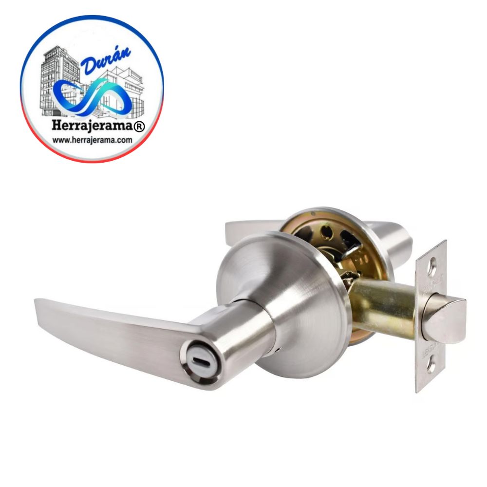 BRUKEN CERRADURA POMO CILÍNDRICA FUNCIÓN PRIVACIDAD (BAÑO),MX67230