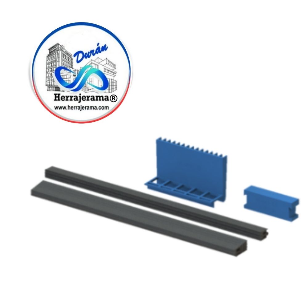 HERRALUM 1380038100 ABA KIT JUNTAS Y CUÑAS PARA VIDRIO 9.5-10.0mm MOD