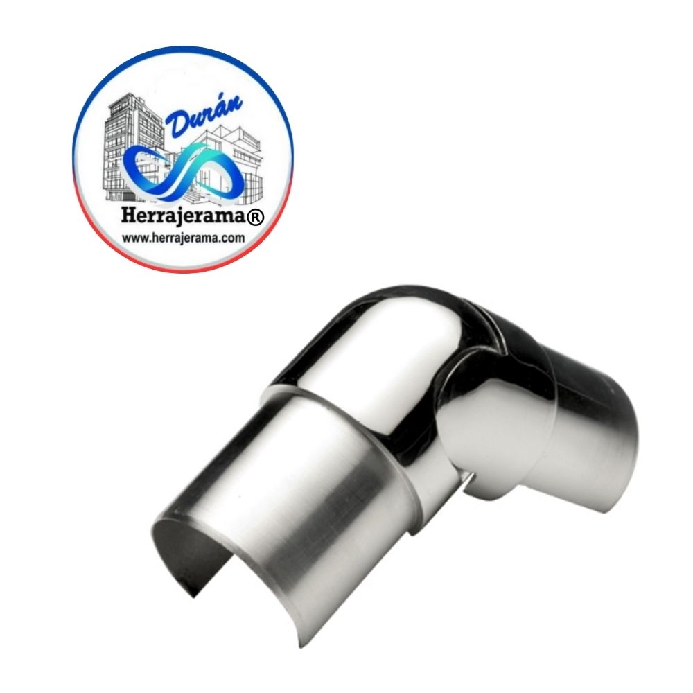 HERRALUM 1380054SA ABA CODO AJUSTABLE A 70Ó AC INOX 304 SA417 SATIN