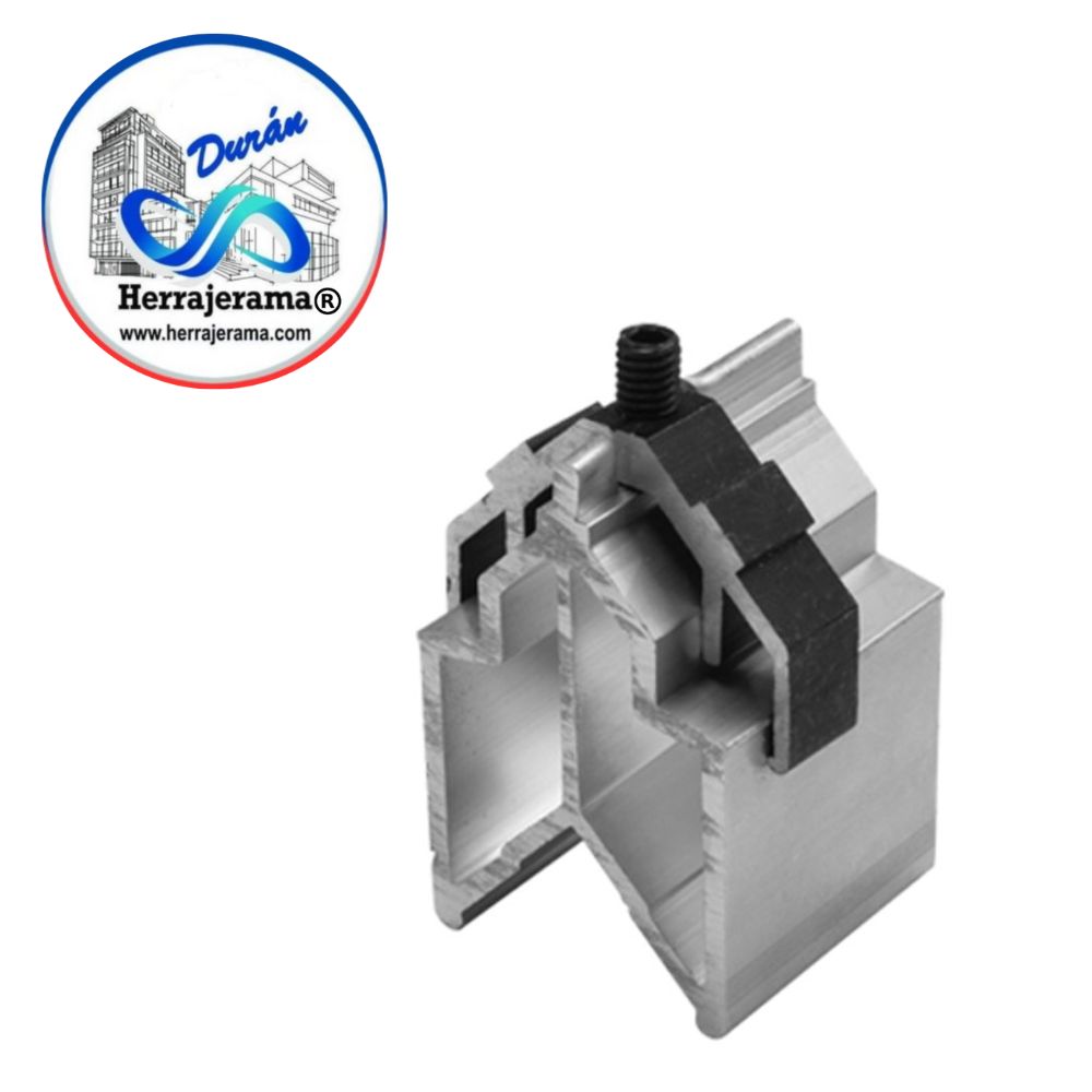 BRUKEN ESCUADRA UNIÓN PARA PUERTA SERIE: 1400P. MX67041