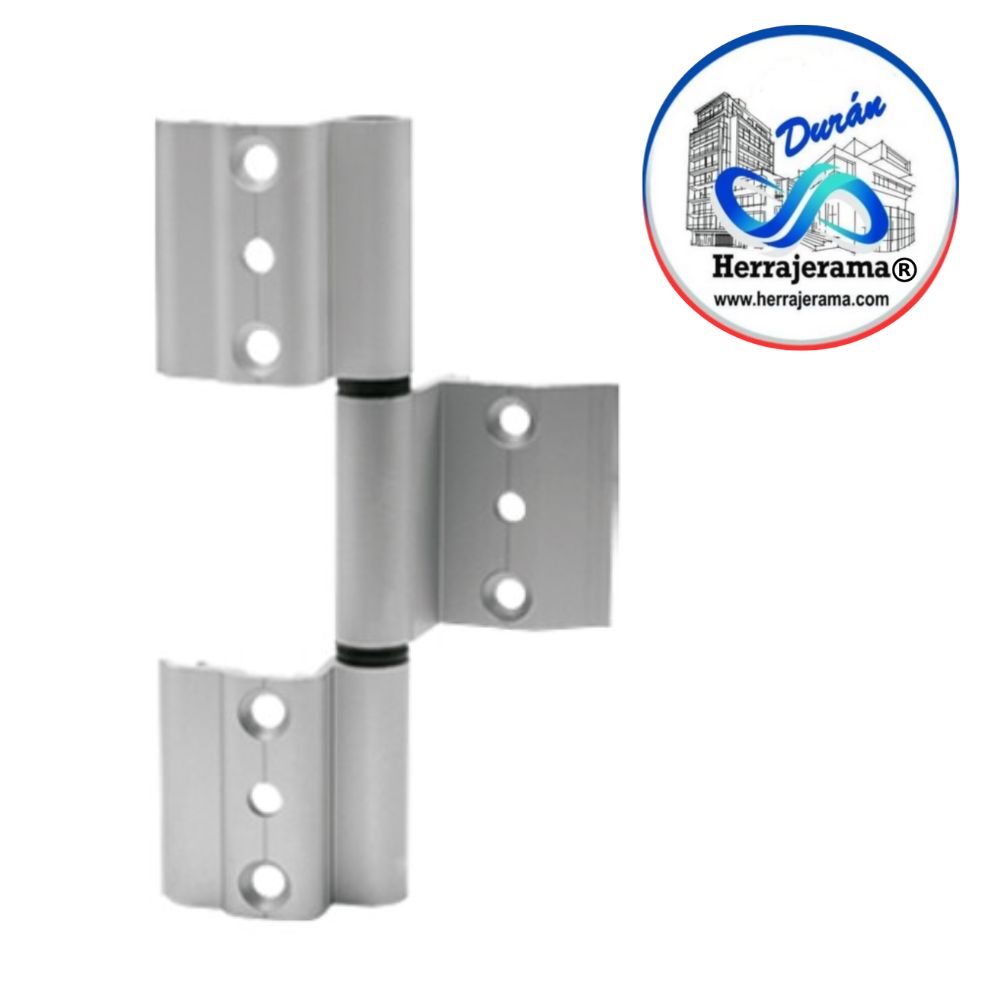 BRUKEN BISAGRA DE TRES PALAS, PARA PUERTAS DE LA LÍNEA ESPAÑOLA NATURAL,MX67004.