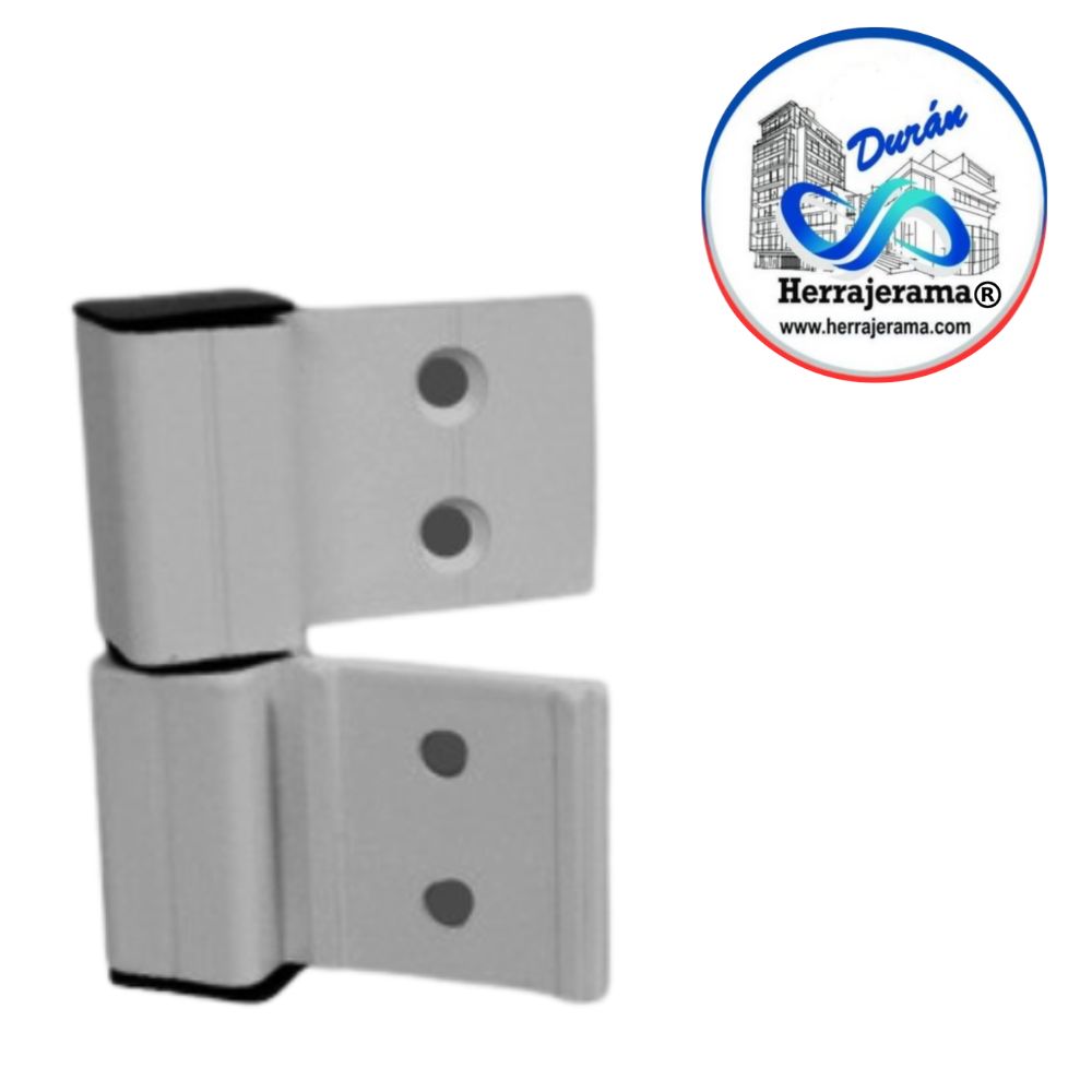 TECNOMX BISAGRA PARA PUERTA Y VENTANA ABATIBLE, LÍNEA EUROVENT BLANCO,MX65391