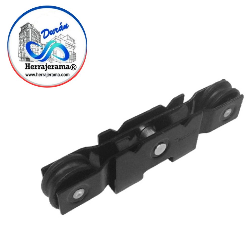 TECNOMX CARRETILLA TANDEM CON RODAJAS DE NYLON,MX65154