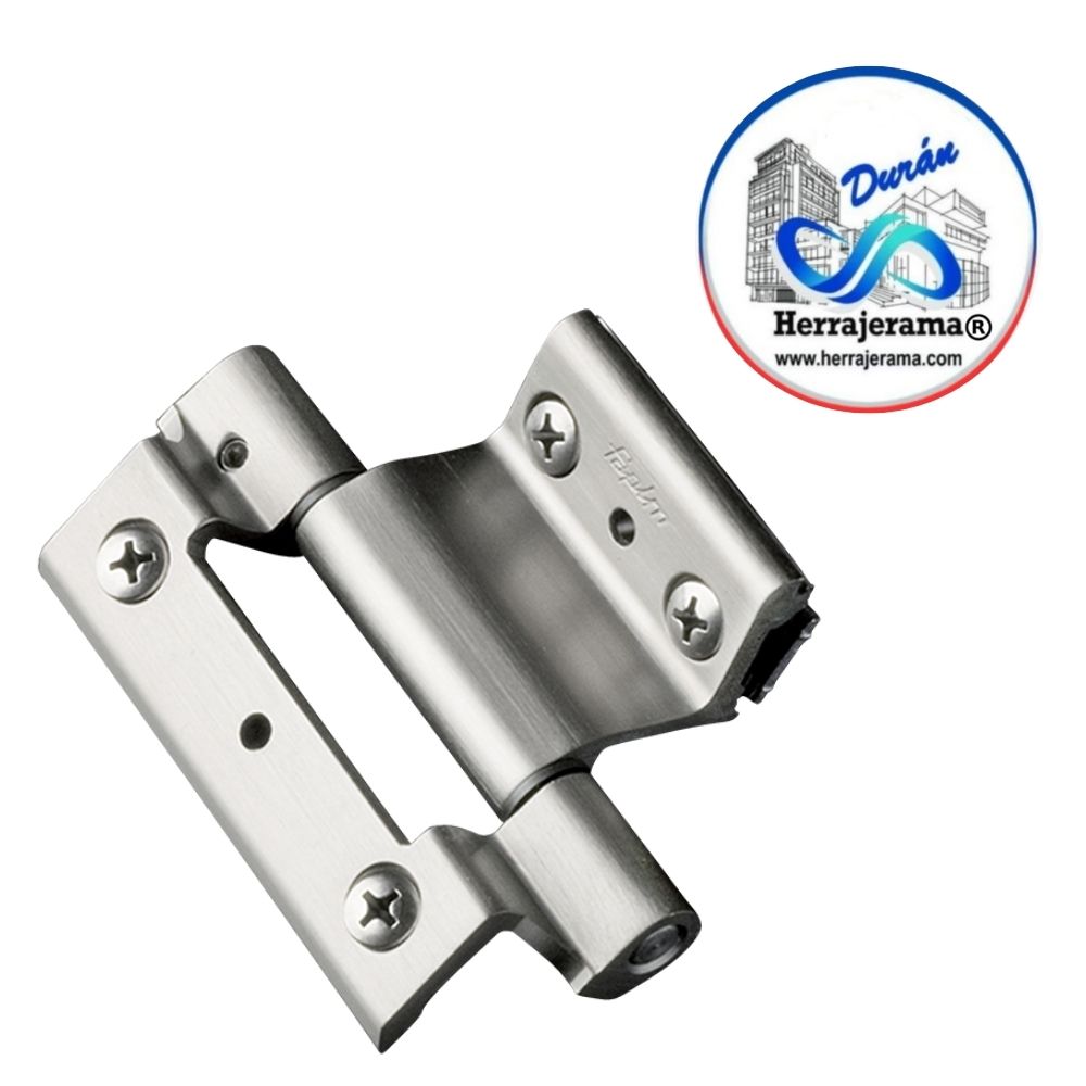 HERRALUM 1382051GR BISAGRA GRIP 3ALAS MOD 9826B GRIS