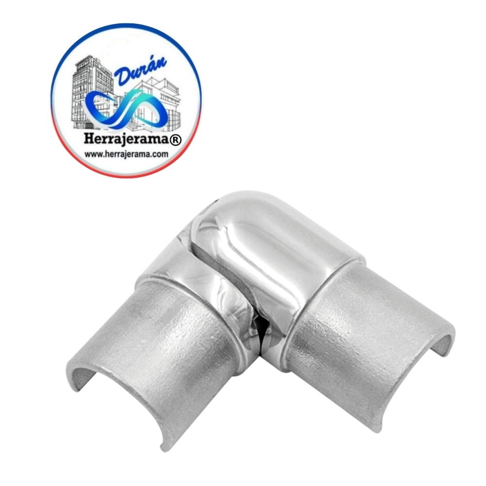 HERRALUM 1393003SA MINI RAILING CURVO CODO HORIZONTAL AJUSTABLE ACE I