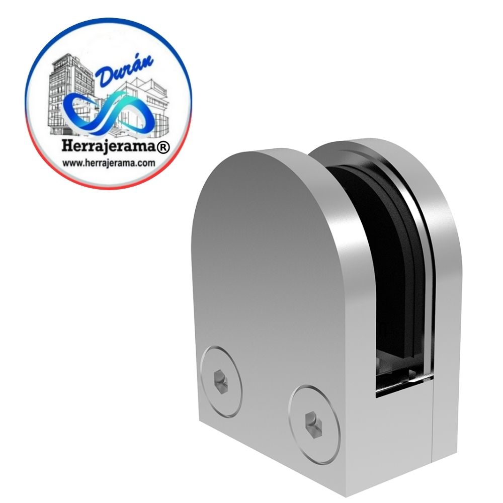 HERRALUM 1394029SA BRND CONECTOR GRAPA BASE PLANA SS304 VID 8-10mm