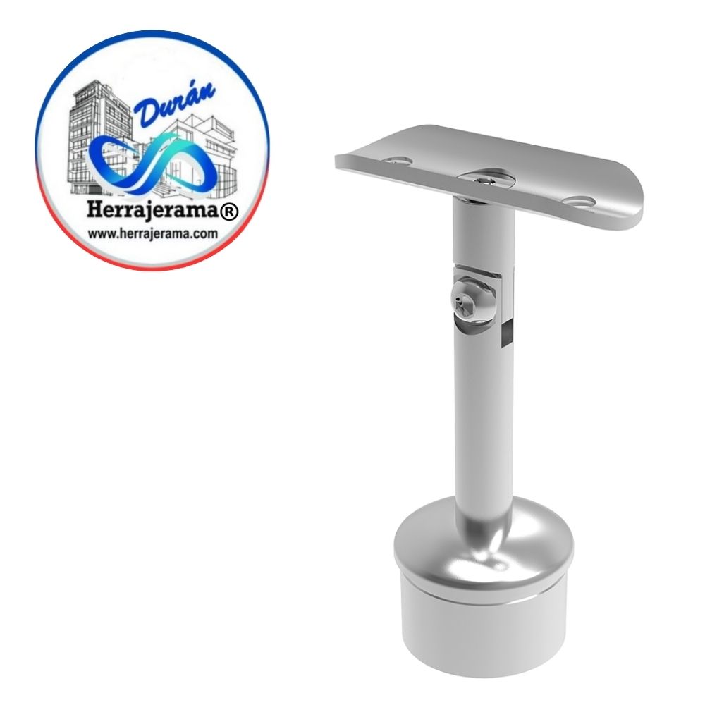 HERRALUM 1394077112SA BRND SOPORTE BASE MOVIL 80.0mm SS304 2" TUBO 38.1m