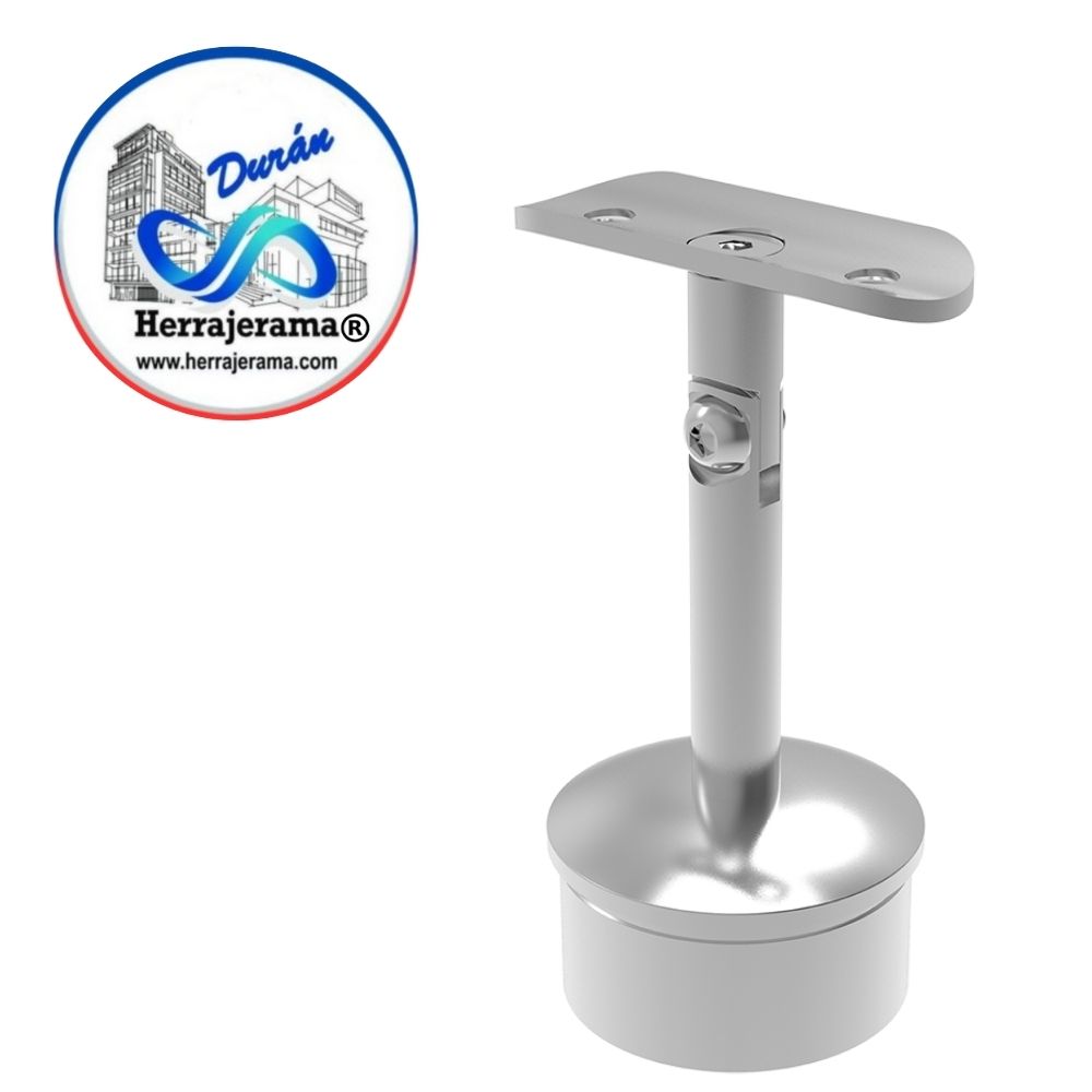 HERRALUM 1394077200SA BRND SOPORTE BASE MOVIL 80.0mm SS304 2" TUBO 50.8m