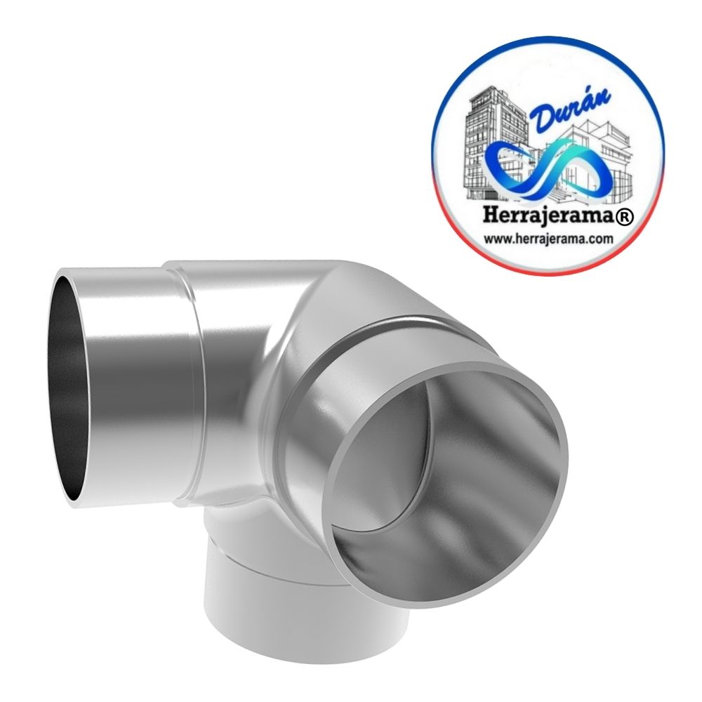 HERRALUM 1394078200SA BRND CONECTOR ESCUADRA TRIPLE SS304 TUBOS 50,8mm