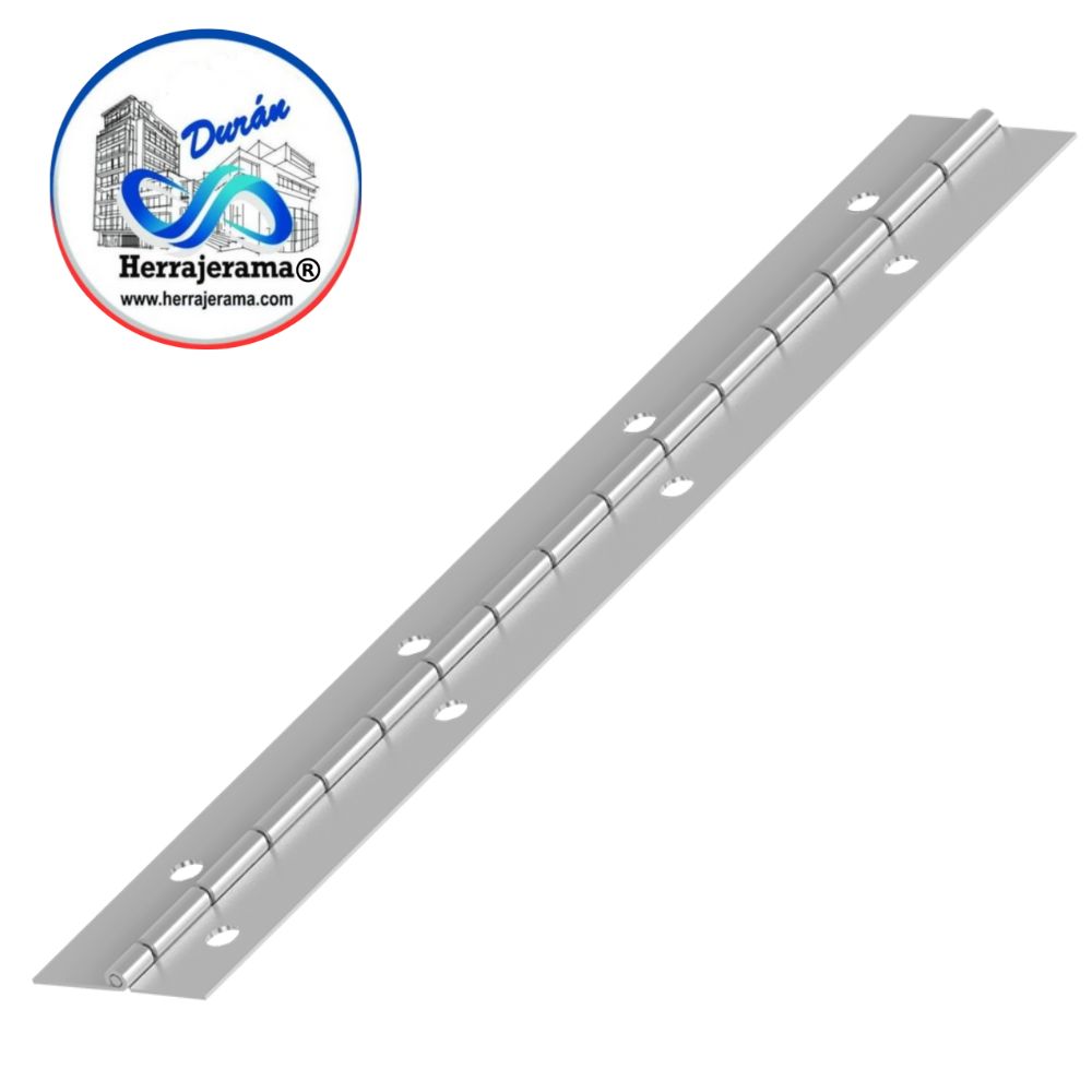 TECNOMX BISAGRA DE PIANO 1.90 MTS, BLANCO MX65492.