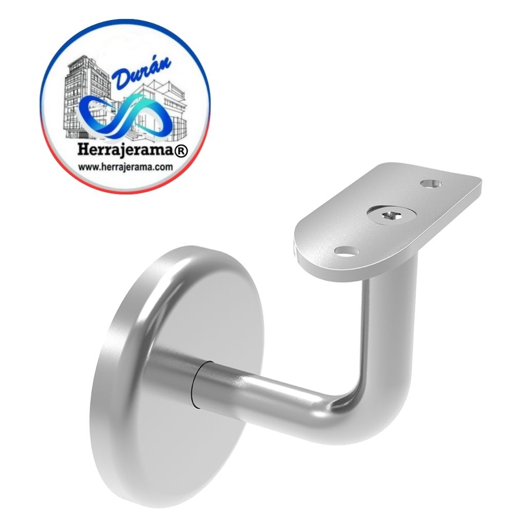 HERRALUM 1394081200SA BRND SOPORTE A MURO TAPA PLANA SS304 TUBO 50.8mm