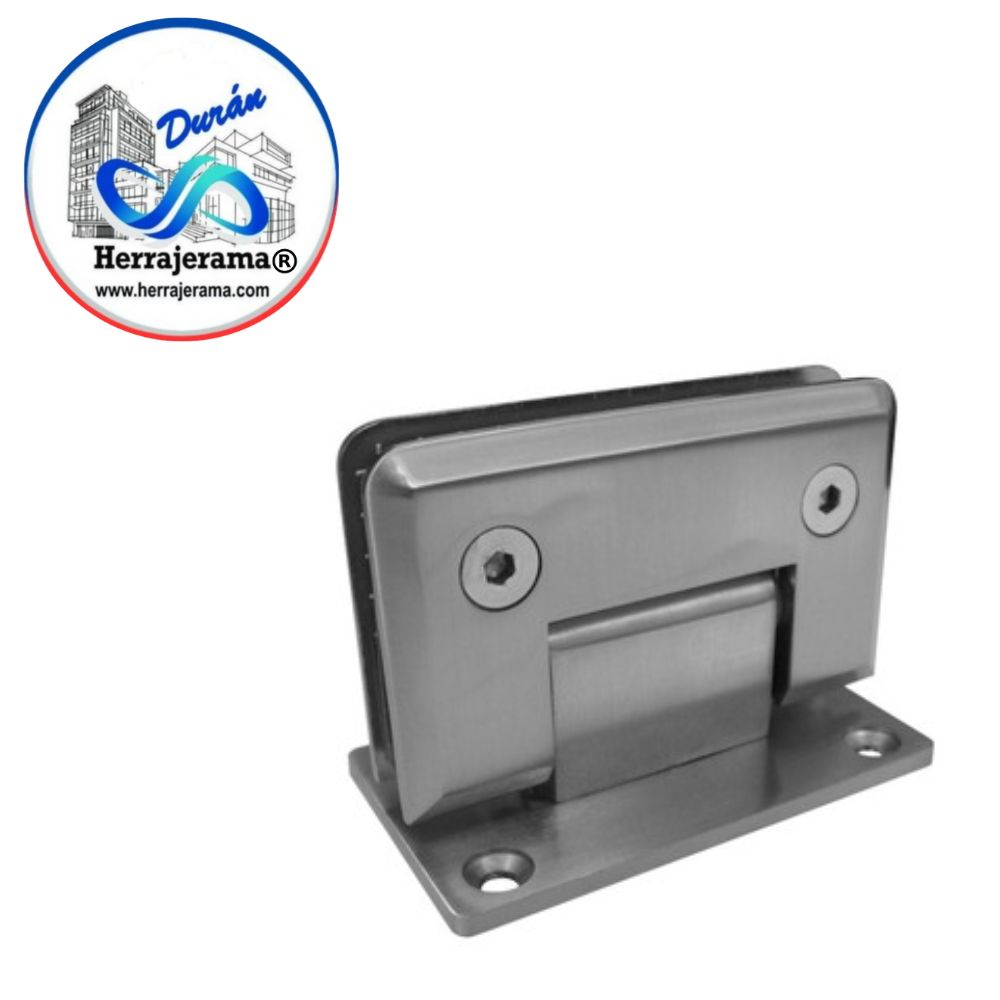 GALIER BISAGRA MURO VIDRIO (SATIN) (ZAMAC),MX65914