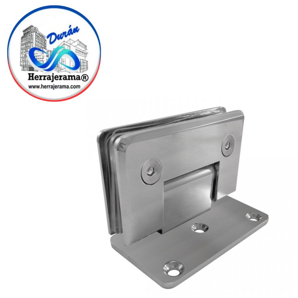 GALIER BISAGRA MURO-VIDRIO DESFASADA VIDRIO SATIN,MX65916
