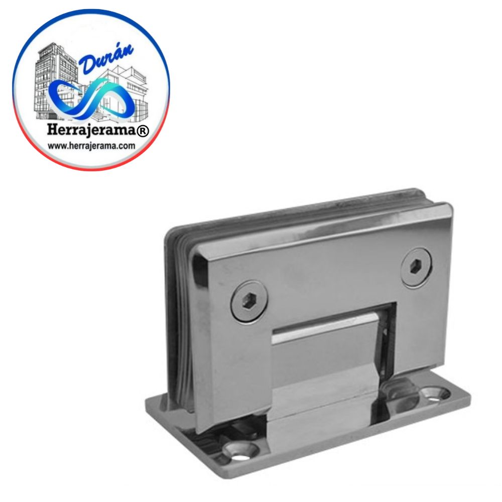 GALIER BISAGRA PARA BAÑO CENTRADA, MURO-VIDRIO CROMO, MX65065