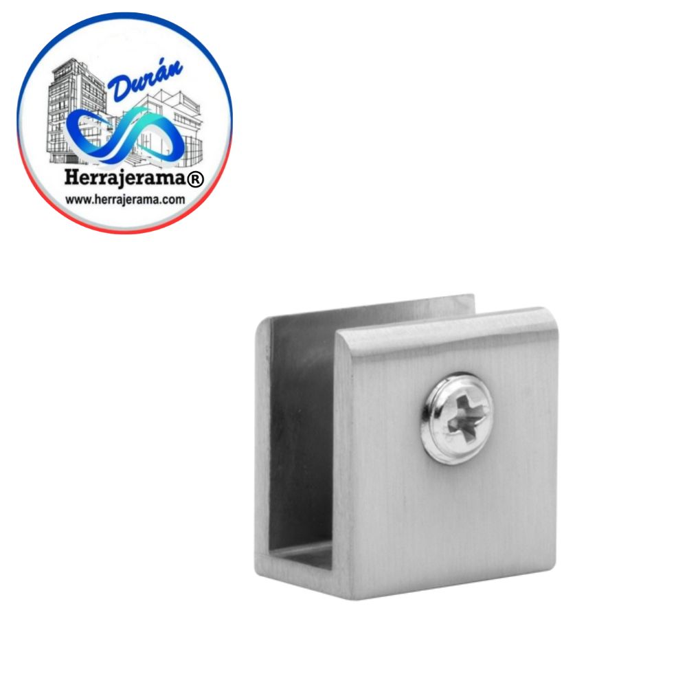 GALIER CLIP PARA ENTREPAÑO PARA CRISTAL DE 8-10 MM (CROMO) (ZAMAC) MX67933