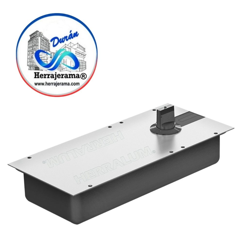 HERRALUM 141608000 BISAGRA HIDRULICA DE PISO 5 80KG S/A