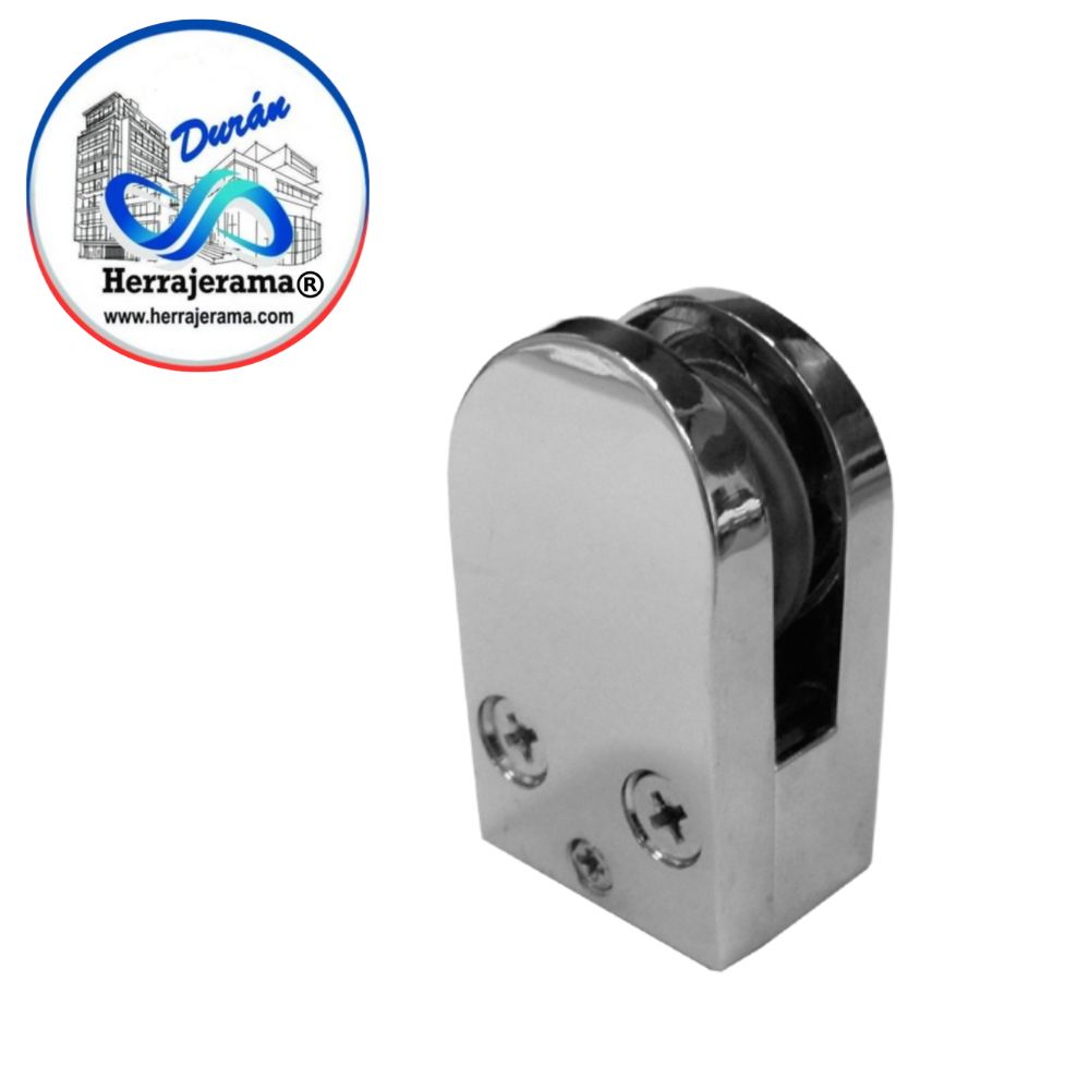 GALIER CONECTOR GRAPA DE 6-8 MM P/BARANDAL BASE PLANA MX66119