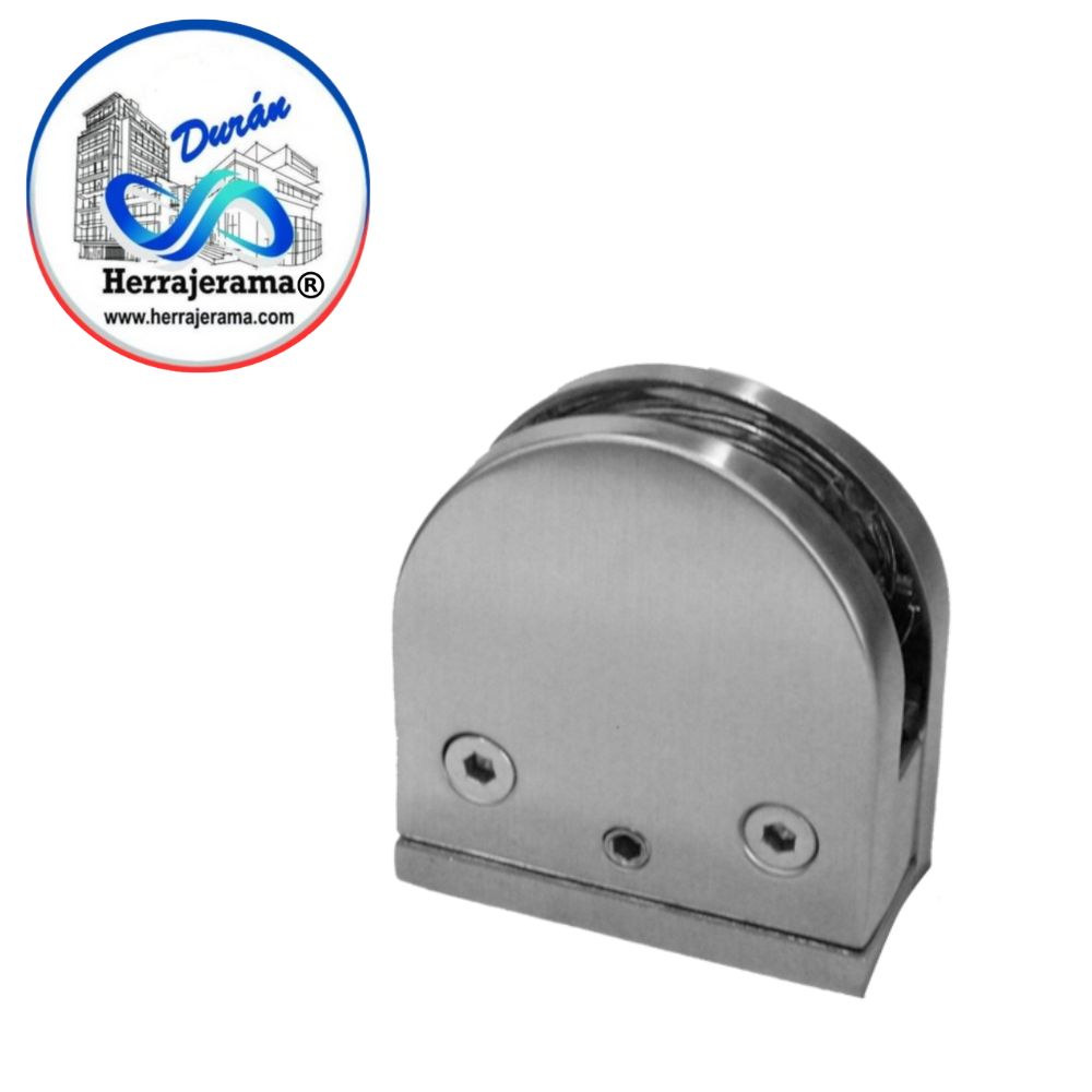 GALIER CONECTOR GRAPA DE 8-10 MM P/BARANDAL BASE CURVA MX66120