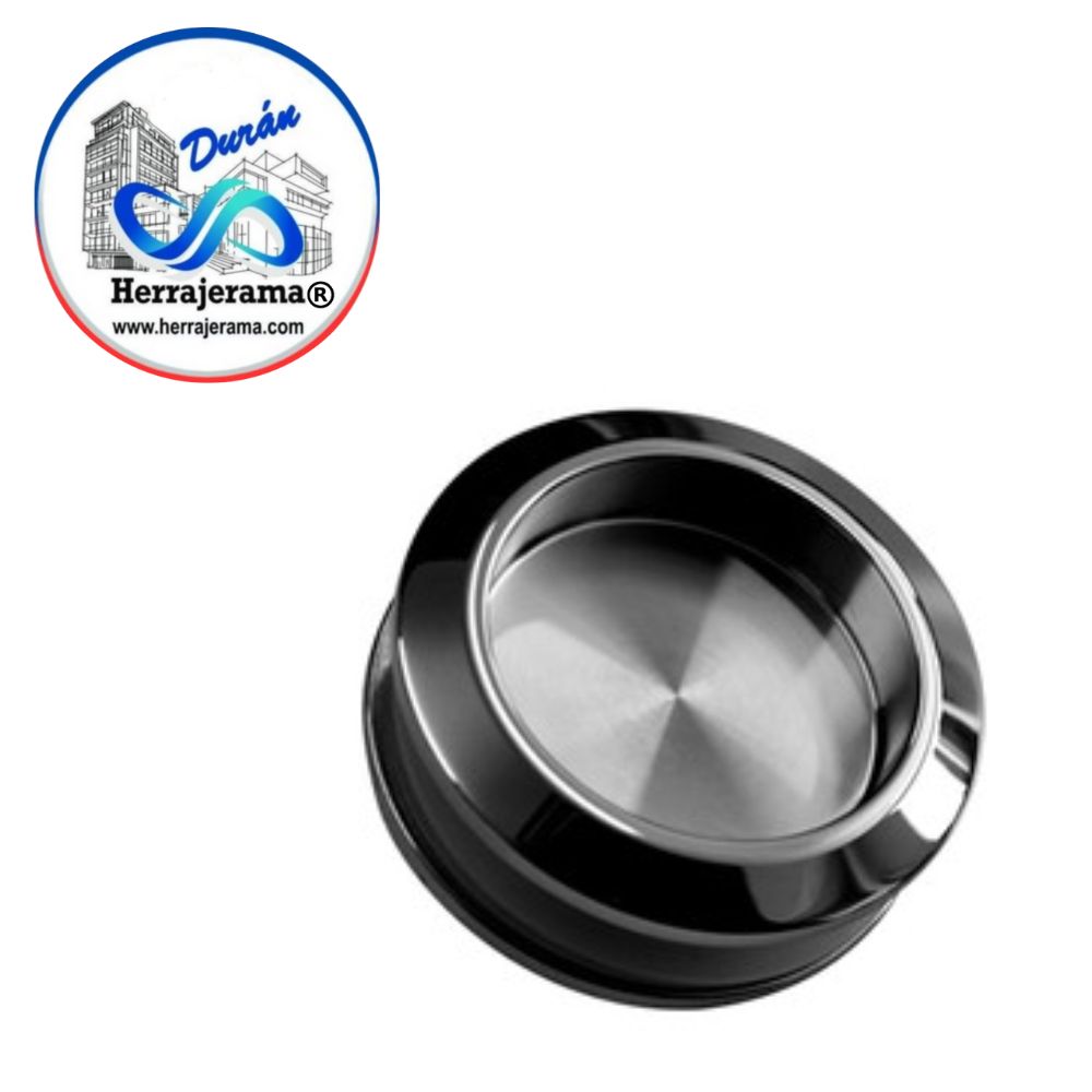 GALIER JALADERA REDONDA PARA CRISTAL DE 6-8MM. ACERO INOX 304 MX65570