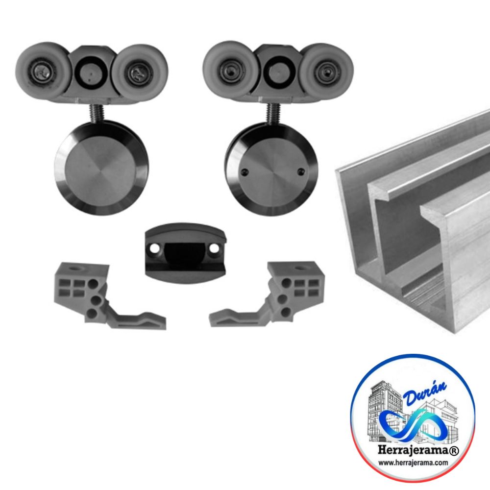 GALIER KIT DE HERRAJES CARRETILLA GLR 6912B KIT3 RIEL BRK916 DE 3M MX66991
